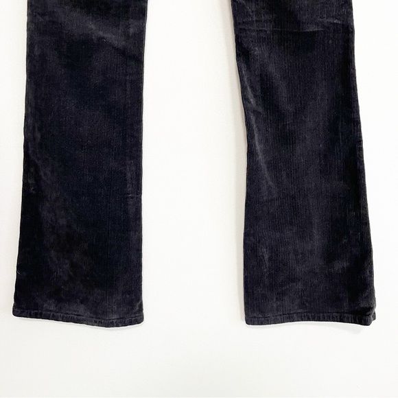 BOGO! Anthropologie Pilcro The Icon Flare Corduroy Jeans Charcoal Gray 25 - Picture 10 of 13